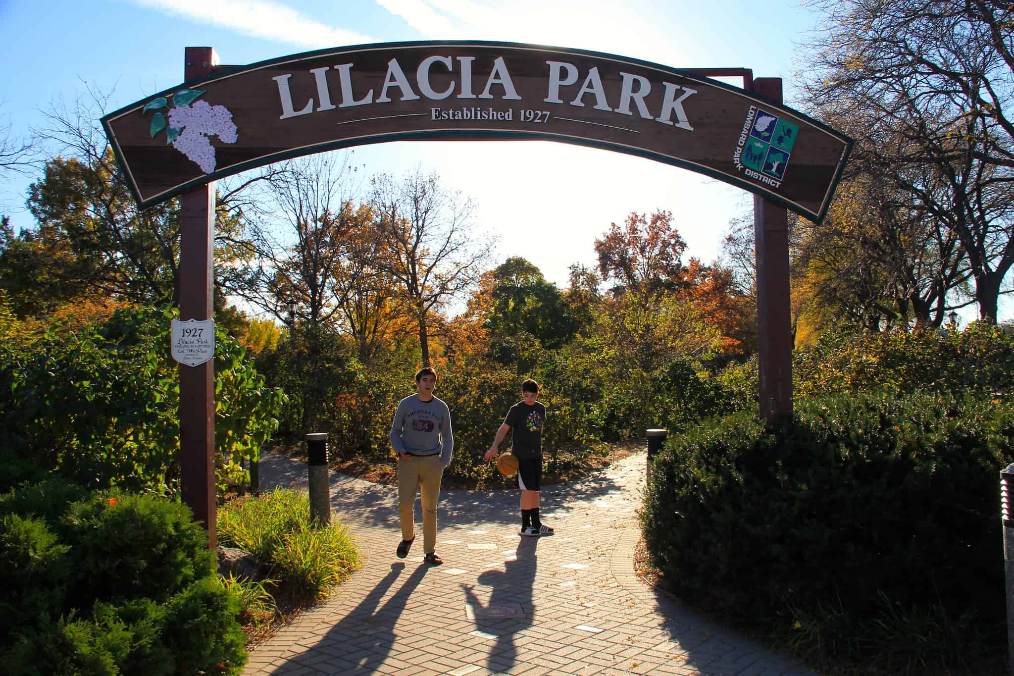 Lilacia Park in Lombard IL