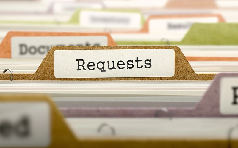 association records request