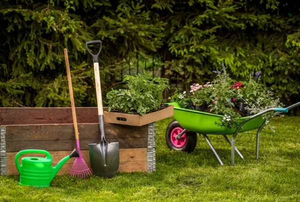 spring gardening in hoa