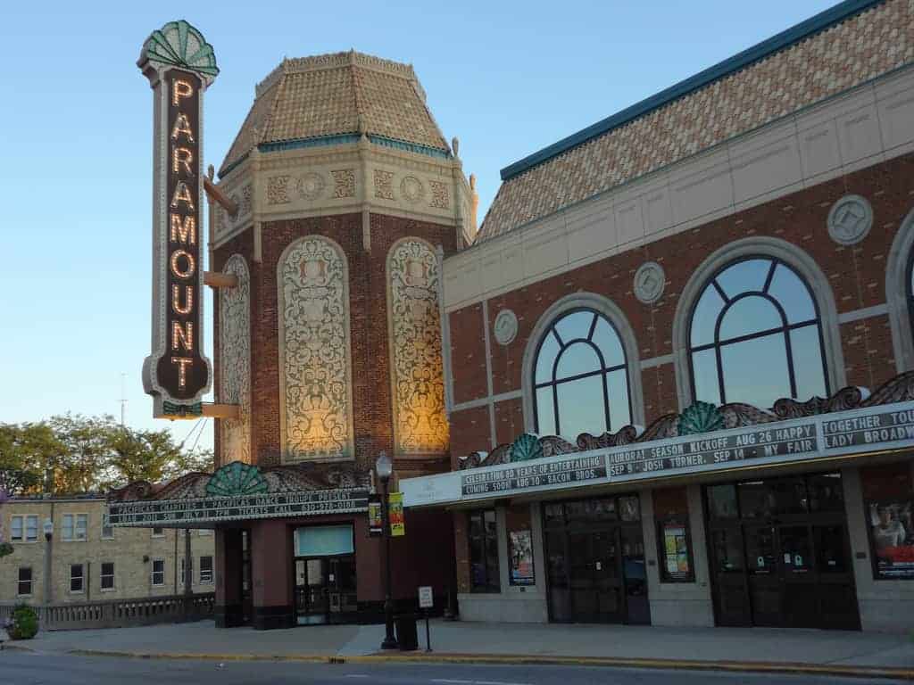 Paramount Theater Aurora Wedding Pictures